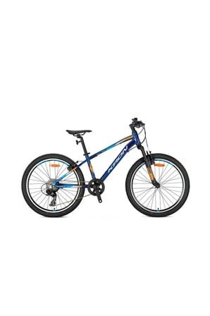 XC75 V-FREN 20 JANT 11cm KADRO 7 VİTES BİSİKLET LACİVERT-TURUNCU
