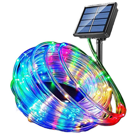 Himarry 10m 100 Led Solar Led Işık RGB