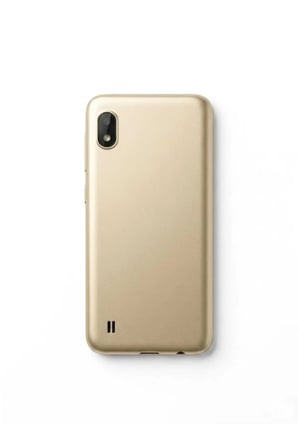 Samsung Galaxy A 10 Gold Silikon Kılıf Modeli
