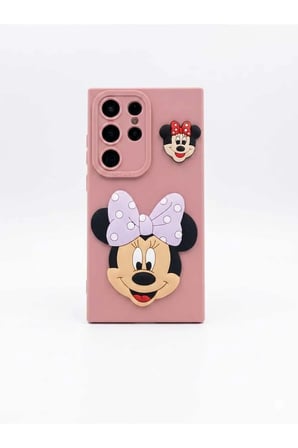 Samsung Galaxy S 24 Ultra Miccy Pembe Kılıf Modeli