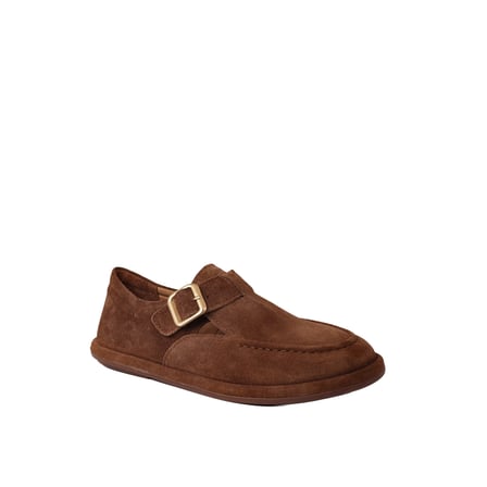Hobby Kadın Babet Ayakkabı Slip On Süet Deri