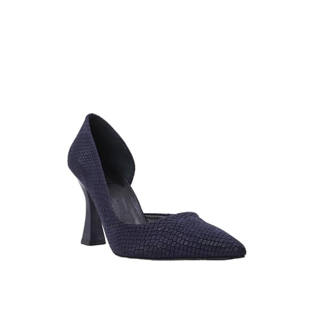 Hobby Kadın Baskılı Deri Stiletto Ayakkabı