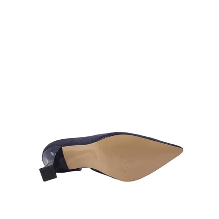 Hobby Kadın Baskılı Deri Stiletto Ayakkabı