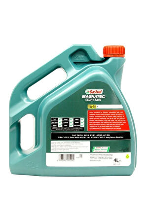 Castrol Magnatec A5 5W-30 Start Stop - 4 Litre Motor Yağı