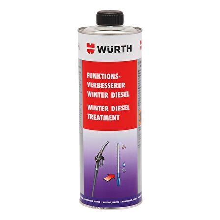 WÜRTH DİZEL YAKIT SİSTEMİ ENJEKTÖR TEMİZLEYİCİ 300 ML 5861011300