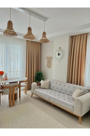 %100 Pamuk Koltuk Örtüsü – Oturma ve Sırt Kısmını Kaplayan Koruyucu Örtü 180 X 220