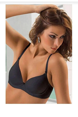 Desteksiz Balenli Klasik Sütyen 7010 Micro Kaplı