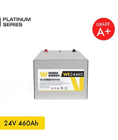 24V 460Ah LiFePO4 Platinum Series Bluetooth'lu Lityum Demir Fosfat Akü 