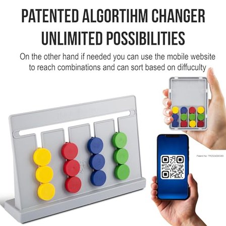 Master Abacus Rubik Abaküs Montessori Zeka Oyunu Renk Algoritma Oluşturuculu