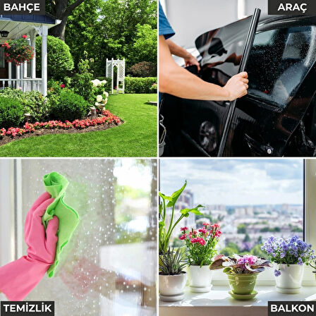 2 Modlu Kablosuz Çiçek Sulama ve Temizlik Robotu Type-c
