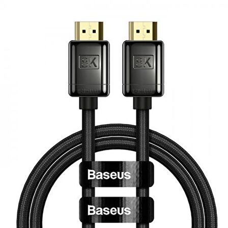 Baseus 1.5 Metre 2.1V HDMI 60hz 8K HDMI to HDMI Kablo Görüntü Aktarım Kablosu