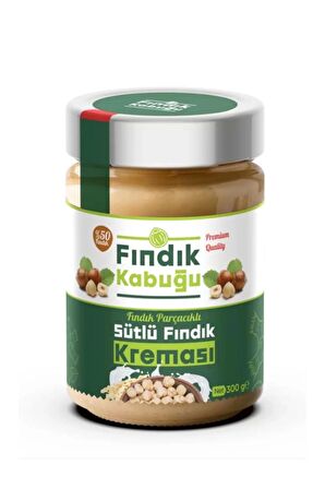 Fındık Kabuğu Parçacıklı Sütlü %50 Fındık Kreması 300 gr x 10 Paket