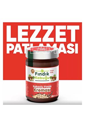 Fındık Kabuğu Fındık Parçacıklı Kakaolu %40 Fındık Kreması 300 gr x 10 Paket