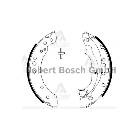 FREN BALATA C2 03-09 / C3 I 02-10 / LOGAN I 04-10 / LOGAN II 13-17 / SANDERO 15= PABUÇ LEVYELI ARKA