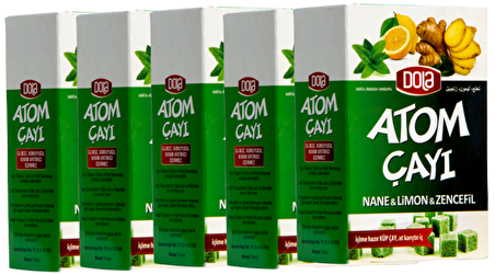 Dola Atom Çayı Nane Limon Zencefil 135 g 5 adet