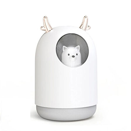 ShopFast Humidifier  Hava Nemlidirici Buhar Difüzör  300ml LED Işıklı Oda Kokusu Taşınabilir