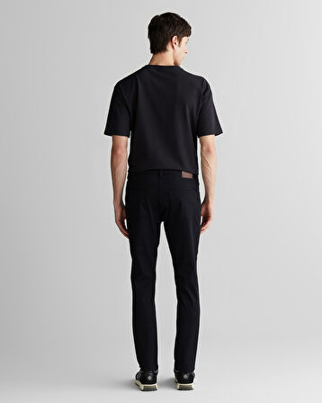 GANT Erkek Siyah Slim Fit Pantolon