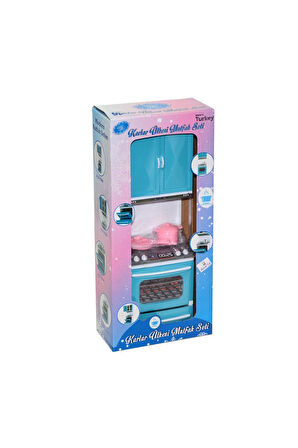 Karlar Ülkesi Fırın Oyuncak Mutfak Seti Evcilik Seti Oyuncak Fırın Eğitici Oyuncak Frozen Set