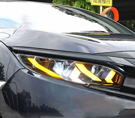 Honda Civic Fc5 (2017- 2019) Lamborghini Style Led Far Seti LAM-T054