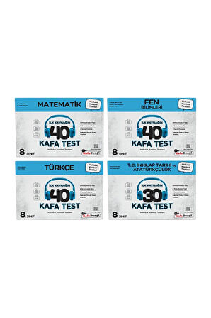 LGS 8. Sınıf Çöz Bitir Yaprak Test 4lü Set