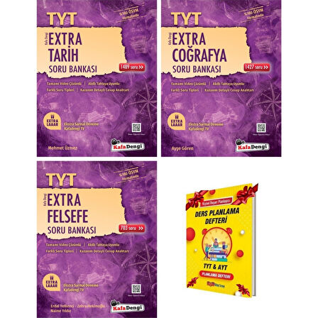 TYT Soru Bankası Extra Tarih Coğrafya Felsefe