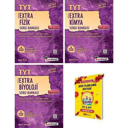 TYT Soru Bankası Extra Fizik Kimya Biyoloji