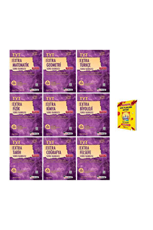 TYT Soru Bankası Extra Tüm Dersler Set 9lu Set