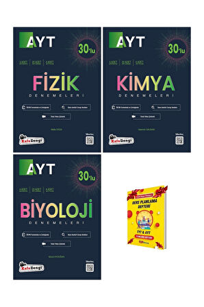 AYT Denemeler Fizik Kimya Biyoloji