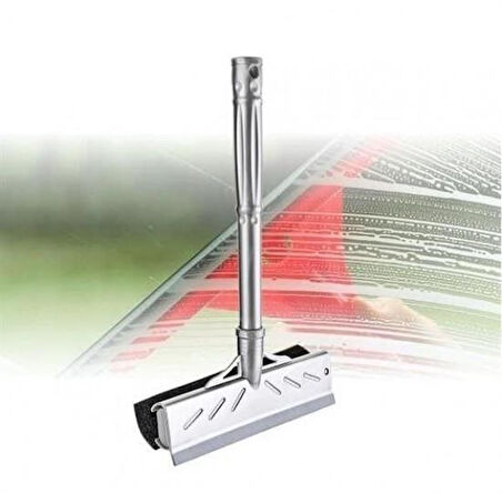 caselka® Çift Taraflı Parfüm Kokulu Süngerli Pratik Cam Silme Aparatı