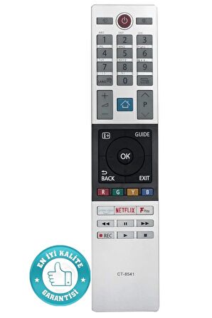 Toshıba Ct-8528 Netflıx-youtube Lcd Led Tv Kumandası Kk9872-18819 KK9872-18819