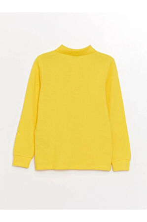 ÇOCUK & GENÇ OKUL VE GÜNLÜK KULLANIMA UYGUN POLO YAKA UZUN KOLLU TİŞÖRT LL.t-shirt-LONG.1.LL