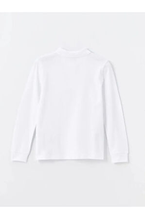 ÇOCUK & GENÇ OKUL VE GÜNLÜK KULLANIMA UYGUN POLO YAKA UZUN KOLLU TİŞÖRT LL.T-SHIRT-LONG.1.LL