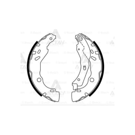 FREN BALATA CLIO IV 12= / C-ELYSEE 12= / 301 12= / C3 II 09-16 / C3 III 16= / CLIO II 00-08 / LOGAN 12= / SANDERO 08= /  DS3 15-19 / MATRIX 01-10 /  MICRA 10-15 K13 / NOTE 13= / 208 I 16=  LEVYELI PABUÇ ARKA