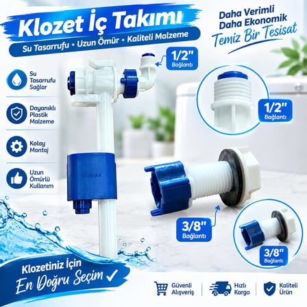 Özbest Üniversal Gömme Rezervuar Uyumlu Samamdıra 