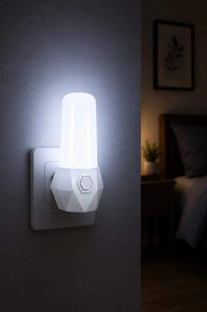Gece Lambası Prize Takılan Gece Işığı Enerji Tasarruflu LED Gece Lambası