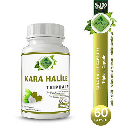 Karahalile Kapsül (TRİPHALA CAPSULE) 60 Adet