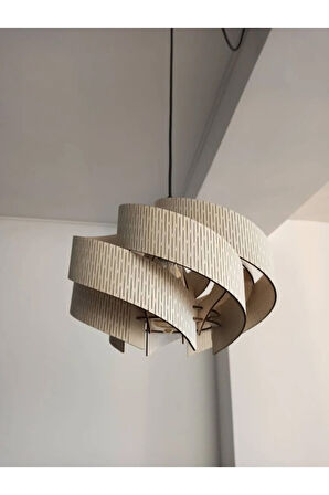50 Cm Bohem Modern Lüx Sarmal Sarkıt Avize Salon Avizesi