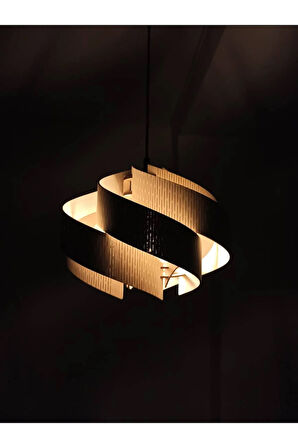 50 Cm Bohem Modern Lüx Sarmal Sarkıt Avize Salon Avizesi