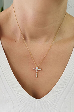 Altın Burgu Kenar T Harf Kolye