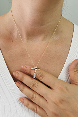 Altın Burgu Kenar T Harf Kolye