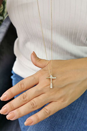 Altın Burgu Kenar T Harf Kolye