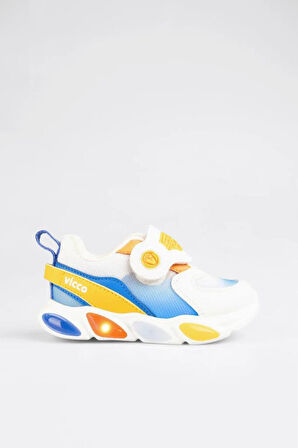 VİCCO 346.25Y.164 BEYAZ-TURUNCU ÇOCUK SNEAKER
