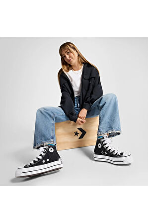 Chuck Taylor All Star Lift Kadın Siyah Platform Sneaker