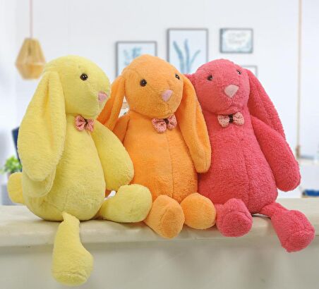 Uyku Arkadaşım Uzun Kulak Bunny Peluş Tavşan 65 cm