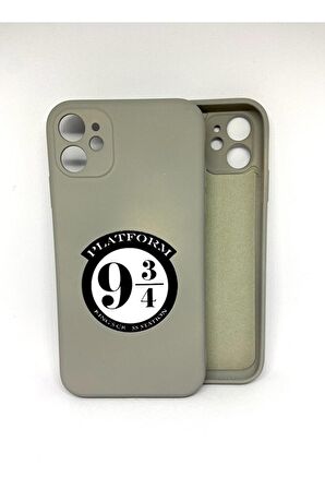 İphone 11 Uyumlu Logolu İçi Kadife Telefon Kılıfı
