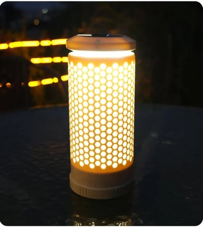 SHUFA GLAMPING Taşınabilir & Asılabilir Teleskopik LED Kamp Lambası