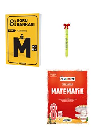 LGS 8.Sınıf Temel Matematik ve Classmate Matematik Soru Bankası