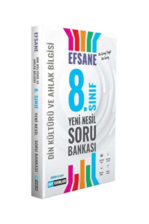 LGS Din Kültürü ve Ahlak Bilgisi Efsane Yeni Nesil Soru Bankası 8. Sınıf