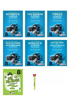 LGS 8.Sınıf Soru Bankası Full Set (7 kitap)