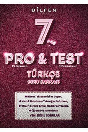 7. SINIF PRO&TEST TÜRKÇE SORU BANKASI